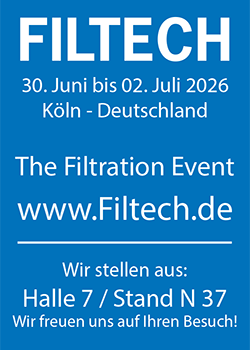 Besuchen Sie uns in Koeln bei der Messe The Filtech Event